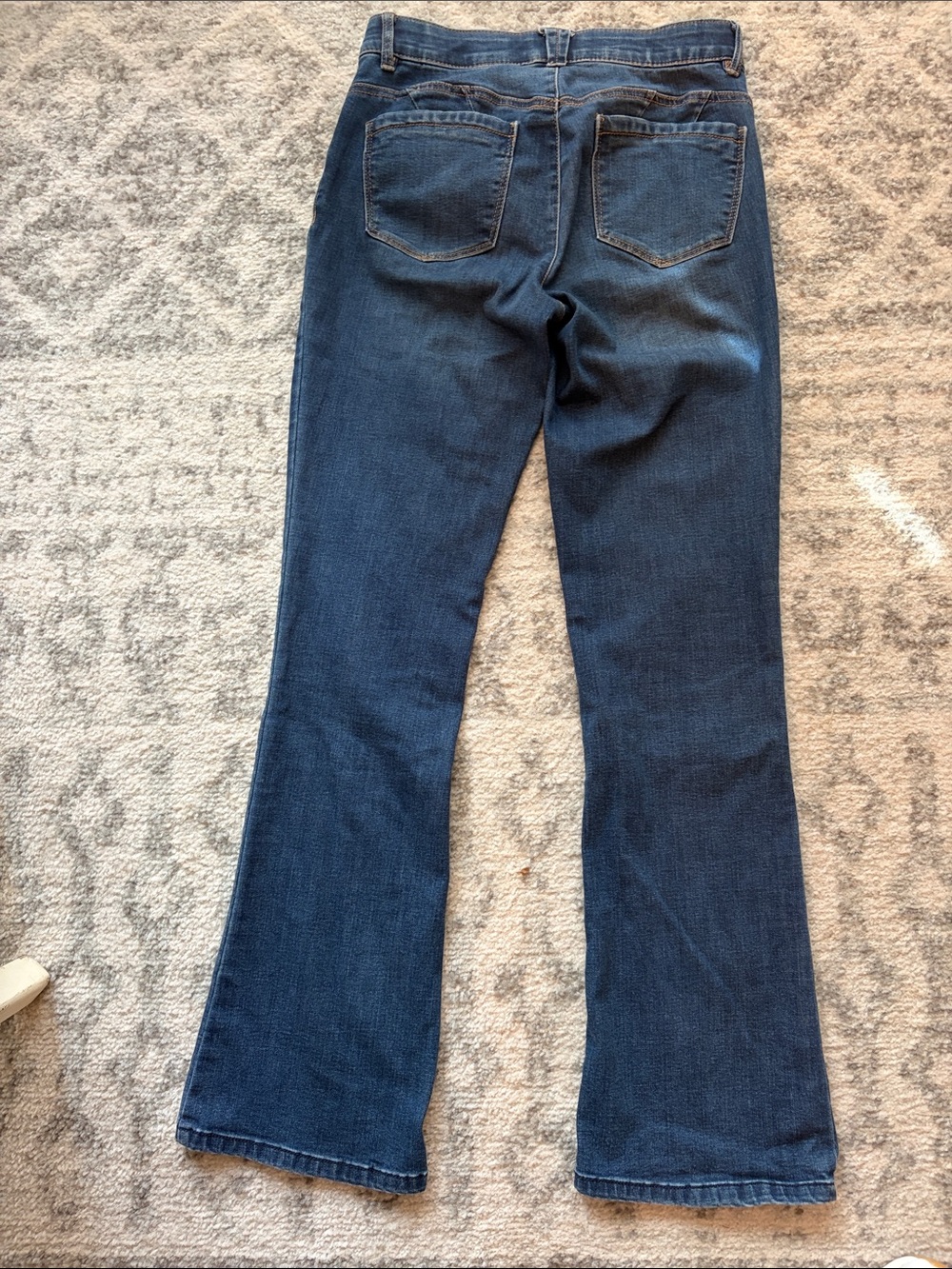 Democracy Women's Bootcut Jeans - Dark Blue Wash - Picture 3 of 6